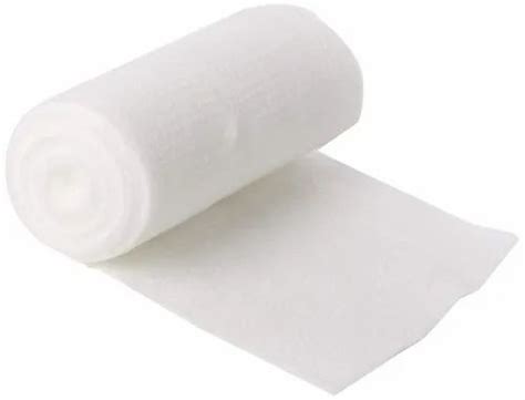 White Gauze Roll Bandage For Hospital Bandage Size Cm At Rs