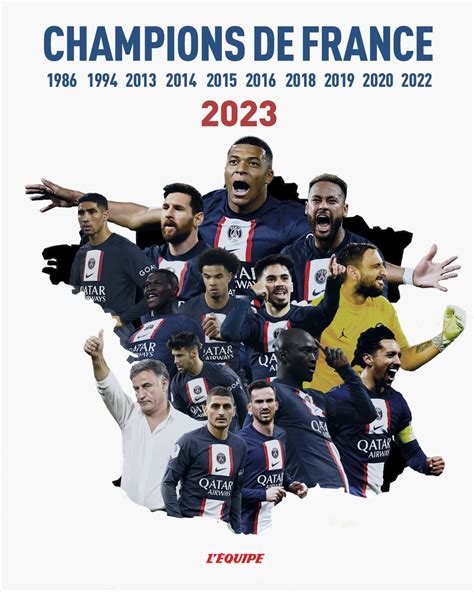 L Quipe On Twitter Le Psg A Remport Son Onzi Me Titre De Champion