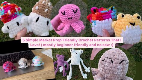 Simple Market Prep Friendly Crochet Patterns That I Love Mostly