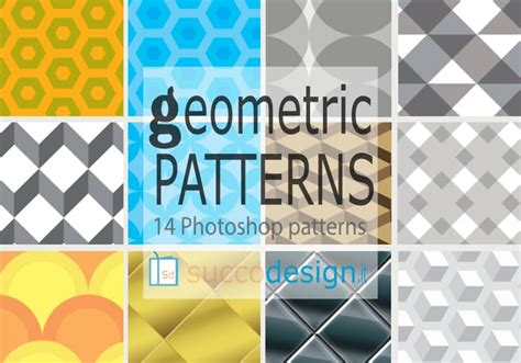 Photoshop: 14 High Resolution Geometric Patterns - Free Photoshop Brushes at Brusheezy!