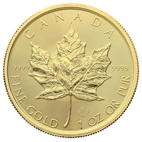 Oz Canadian Maple Gold Coin From