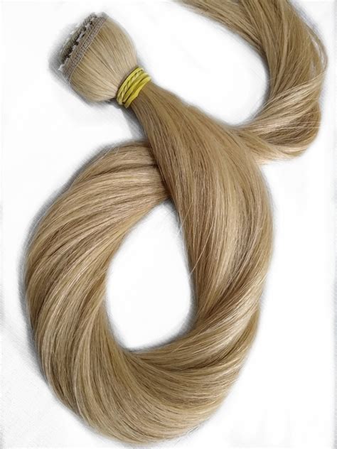 Cabelo Humano Loiro Cm G Em Telas Mega Hair Parcelamento Sem Juros