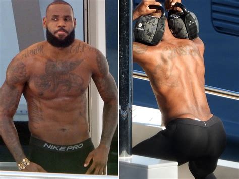 LeBron James Prepping For NBA Season On Italy Vacation W Shirtless