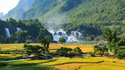 Cao Bang la Fête du tourisme de la cascade de Ban Giôc Vietnam