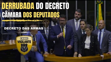 CÂMARA DERRUBA PONTOS DO DECRETO DO LULA SOBRE ARMAS YouTube