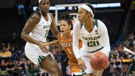 Now No 1 Here Are The Toughest Games Remaining For Baylor Womens