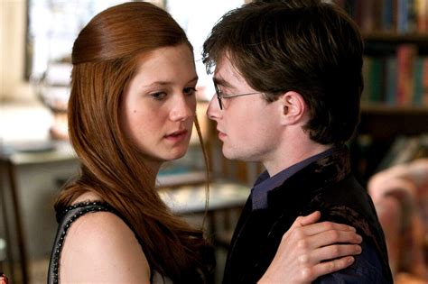 Photo Ginny Weasley Bonnie Wright Et Harry Potter Daniel Radcliffe