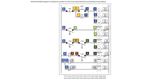 [solved] Number The Ladder Diagram To Identify Wire Numbers For This Course Hero[solved