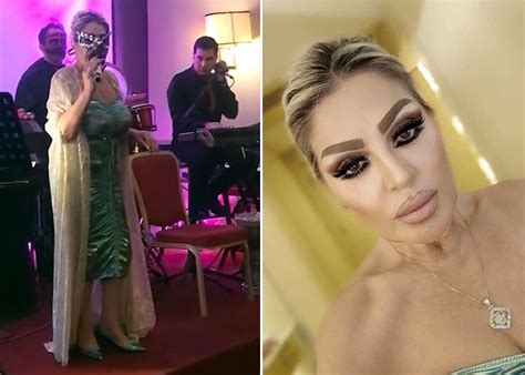 The 67 Years Old Actress And Singer Shahnaz Tehrani In Istanbul