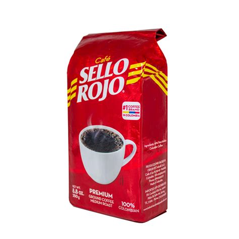 Sello Rojo Café Colombiano Ground Medium Roast Coffee Latin Flavours