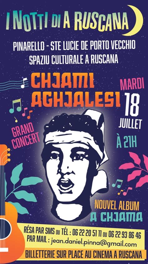 I Notti Di A Ruscana Chjami Aghjalesi En Concert Office De Tourisme