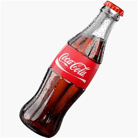 Coca Cola Glass Bottle D Model Turbosquid