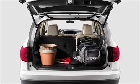 2018 Honda Pilot Cargo Capacity