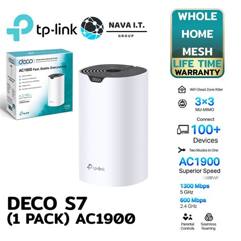 Tp Link Deco S Pack Ac Whole Home Mesh W F System Taksitmarket