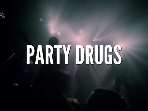 Party Drugs by Maria Solis