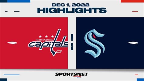 NHL Highlights Capitals Vs Kraken December 1 2022 YouTube