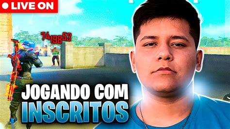 Free Fire Ao Vivo Ff Live Nova Revela O X Inscritos X