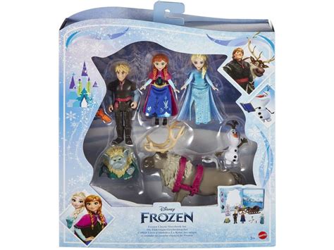 Frozen Minis Pack Da Figure Di Fiabe Classiche Di Frozen Mattel Hlx