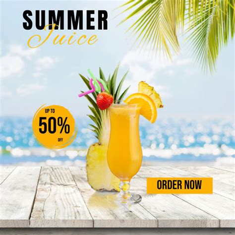 Plantilla De Summer Ads Postermywall