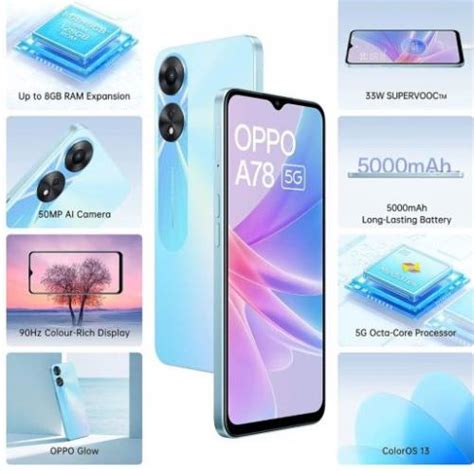 Ini Spesifikasi OPPO A78 5G Usung Layar 90hz Okezone Techno