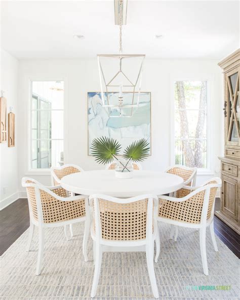 Modern Coastal Cottage Dining Chairs Life On Virginia Street