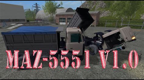 Mod Vorstellung Farming Simulator Ls17 MAZ 5551 V1 0 YouTube