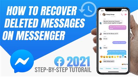 How To Recover Deleted Messages On Messenger 2021 Retrieve Fb Messages Youtube