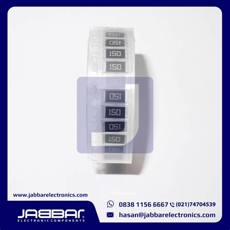 RESISTOR 150 15 OHM 1W SMD2512 Jabbar Electronics