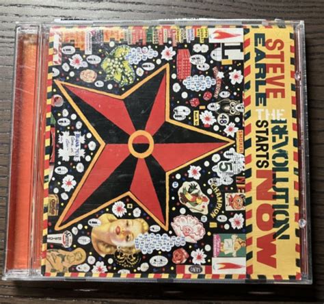 The Revolution Starts Now Cd Steve Earle Rock 2004 Ex Ebay