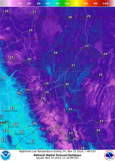 Noaa Graphical Forecast For Reno Nv