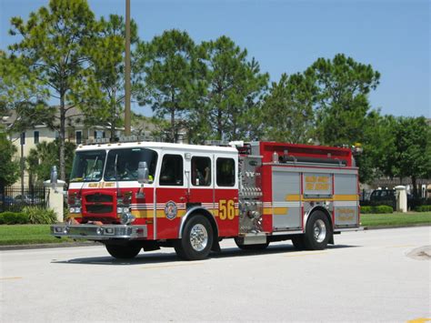 Orange County Fire Rescue Engine 56 I Took This Picture On Flickr