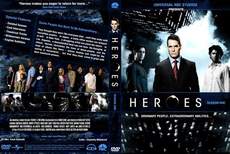 Heroes Season Tv Dvd Custom Covers Heroes S Copy Dvd Covers