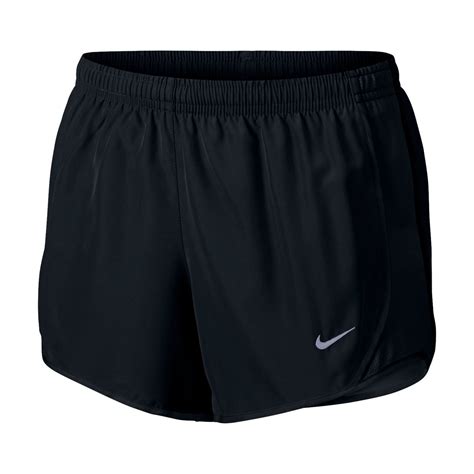 Nike By Nike Girls Tempo Running Shorts Lightweight And Breathable Blackwhite Size Large