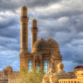 Bibi-Heybat mosque in Baku, Azerbaijan Republic