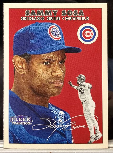 2000 Fleer Tradition Sammy Sosa 374 EBay