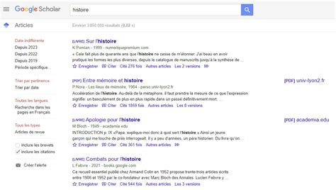 Google Scholar L Outil Id Al Pour Vos Recherches Acad Miques