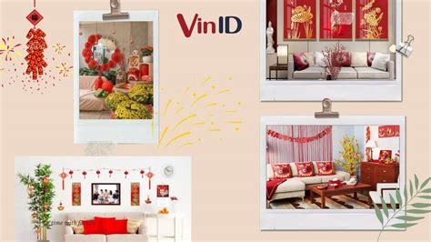 Gợi ý 8 cách trang trí Tết phòng khách đẹp lung linh | VinID