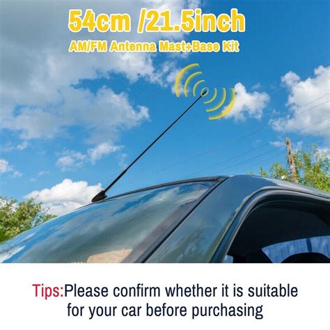 AM FM Auto Radio Dach Antenne Antennen Mast Basis Kit für Focus