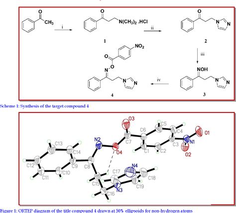 Figure 1 From In Vitro Anti Candida Activity And Single Crystal X Ray