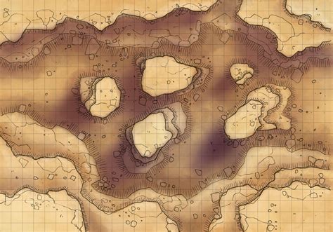 Arid Clearing Battlemaps Fantasy Map Dnd World Map Desert Map Images