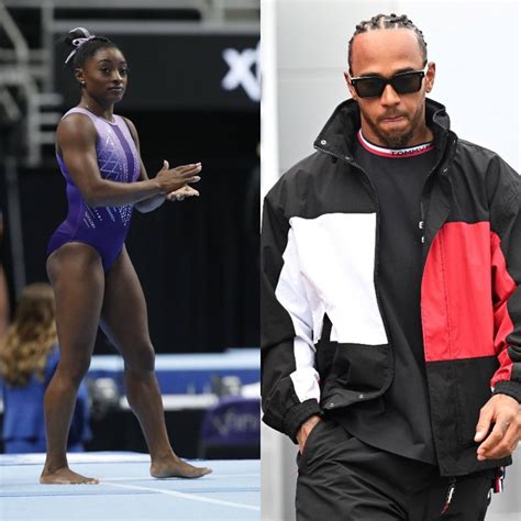 Drawing From F1 Legend Lewis Hamilton Simone Biles Sends A Cryptic Message From Us National