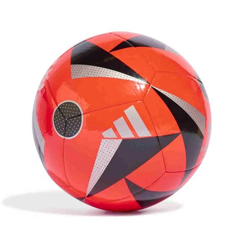 Adidas Euro 2024 Football Red Black White