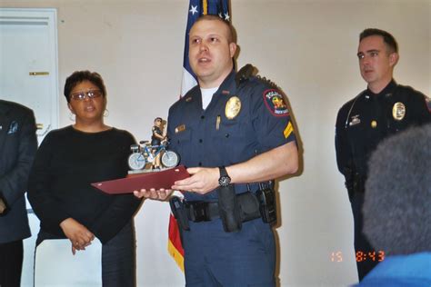 The Greer, SC Police Department accepts an award at Oakland Place ...