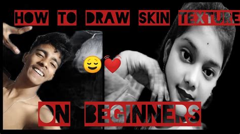 How To Draw Skin Texture Step By Step Skin Texture Drawing Of