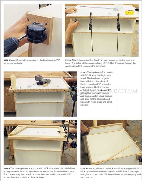 Multifunction Power Tool Cabinet Plans • Woodarchivist