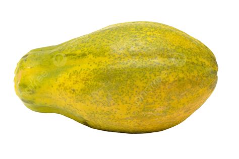 Ripe Papaya Isolated Delicious Natural Sweet Png Transparent Image