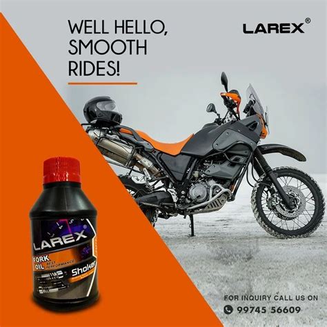 Larex Bike Shocker Oil Packaging Size Ml At Rs Bottle In