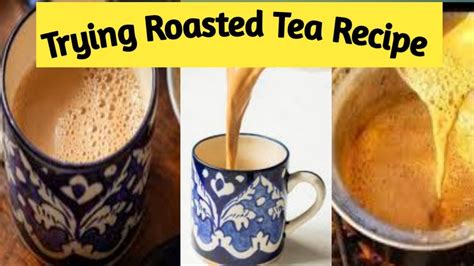 Tried Viral Roasted Tea Reciperoasted Milk Tea Recipe Foodchallenge