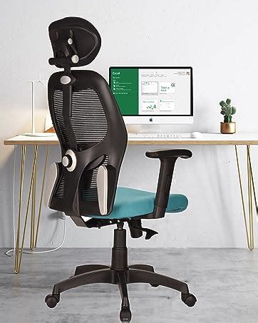 Teal Cosmos Mb Mid Back Ergonomic Office Chair With Advanced Synchro