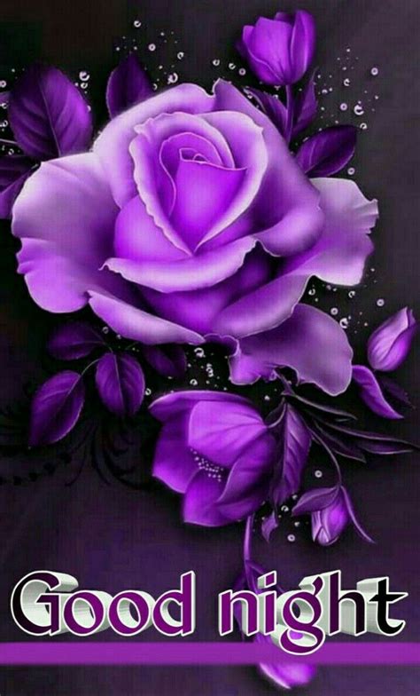 Pin By Om Sai Ram On Good Night Purple Flowers Wallpaper Purple